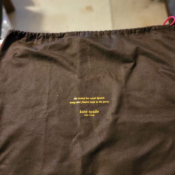 Kate Spade Brown Dust Bag - Picture 1 of 3